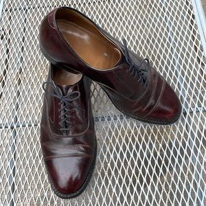 Johnston & Murphy Tabor Plain Toe Oxfords burgundy